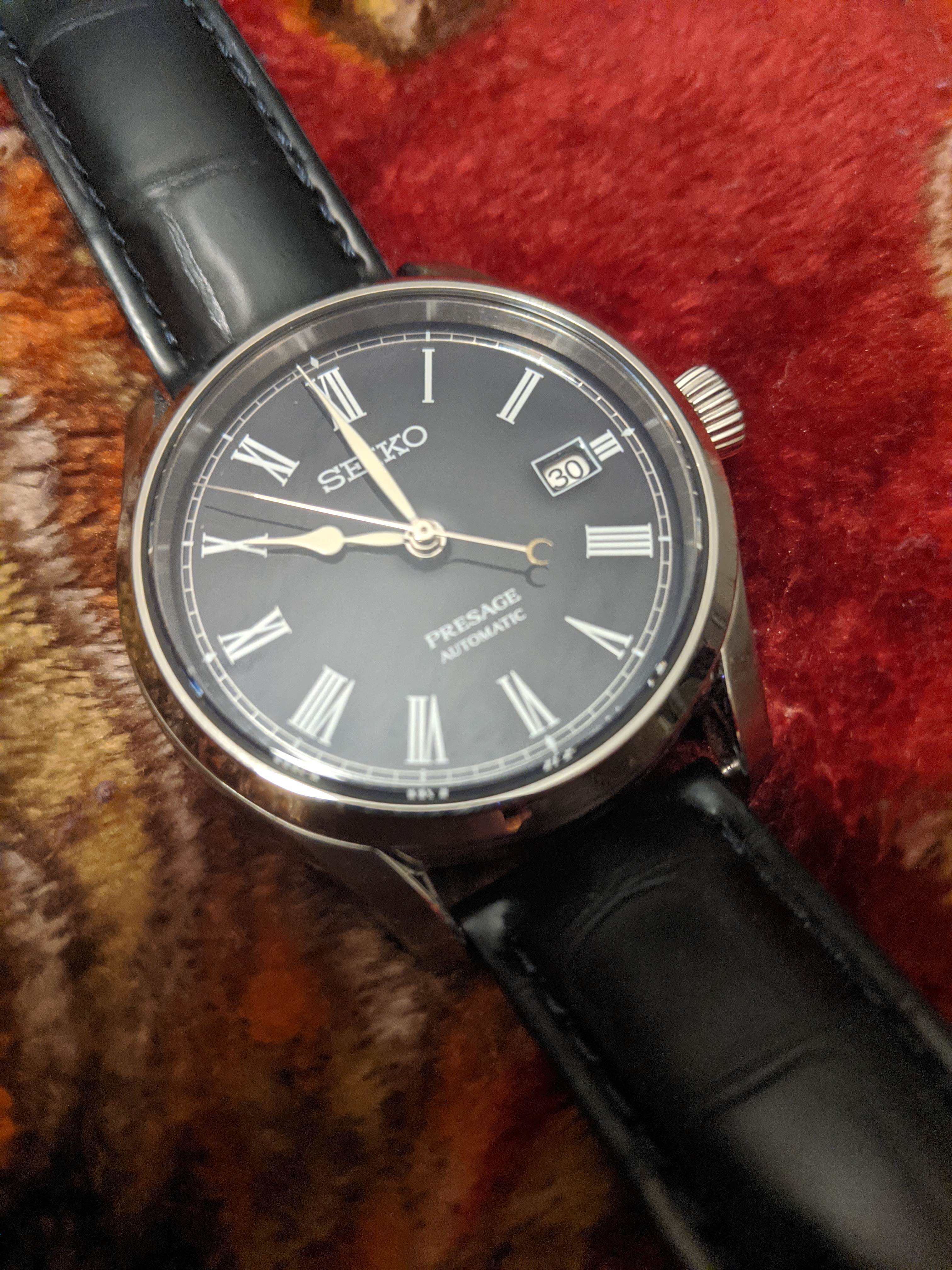 [WTS]Seiko Presage Blue Enamel SPB069 Limited Edition Hodinkee Watch ...