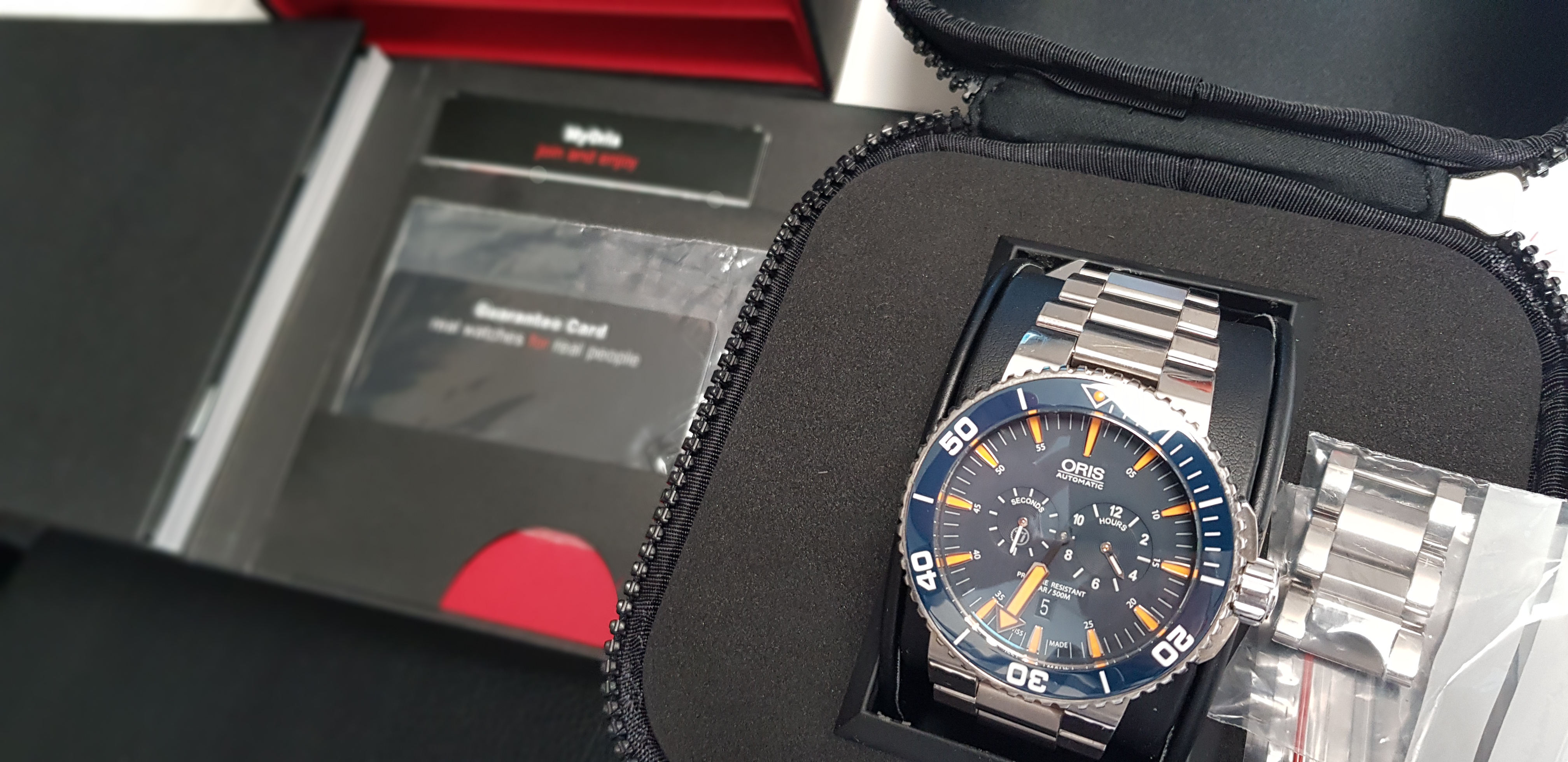 Oris Aquis Tubbataha Limited Edition 74976637185