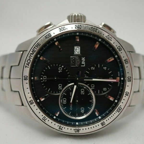 Tag Heuer Link Chronograph Calibre 16 Automatic Wrist Watch Cat2010