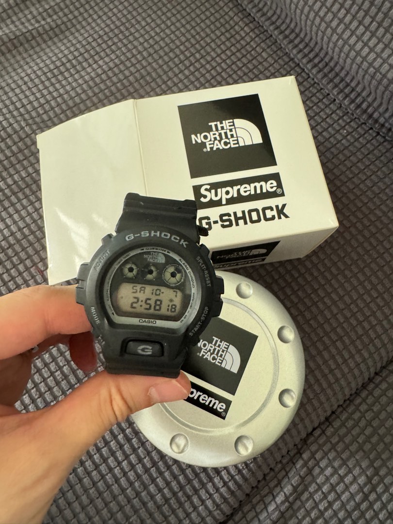 Supreme x The North Face x Gshock Black WatchCharts Marketplace