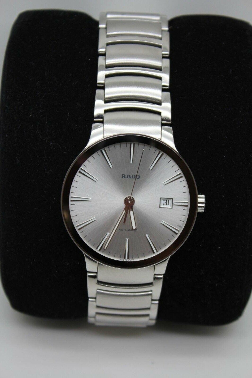 Rado Centrix Automatic Grey Dial Mens Watch R30939103 Orig. Box Papers 4652 WatchCharts Marketplace