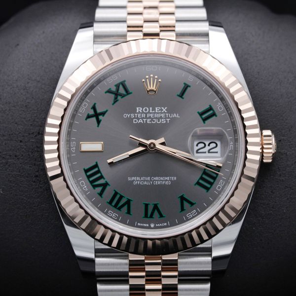 FSOT: Rolex Datejust 41 - 126331 - Wimbledon - Two Tone - Jubilee ...