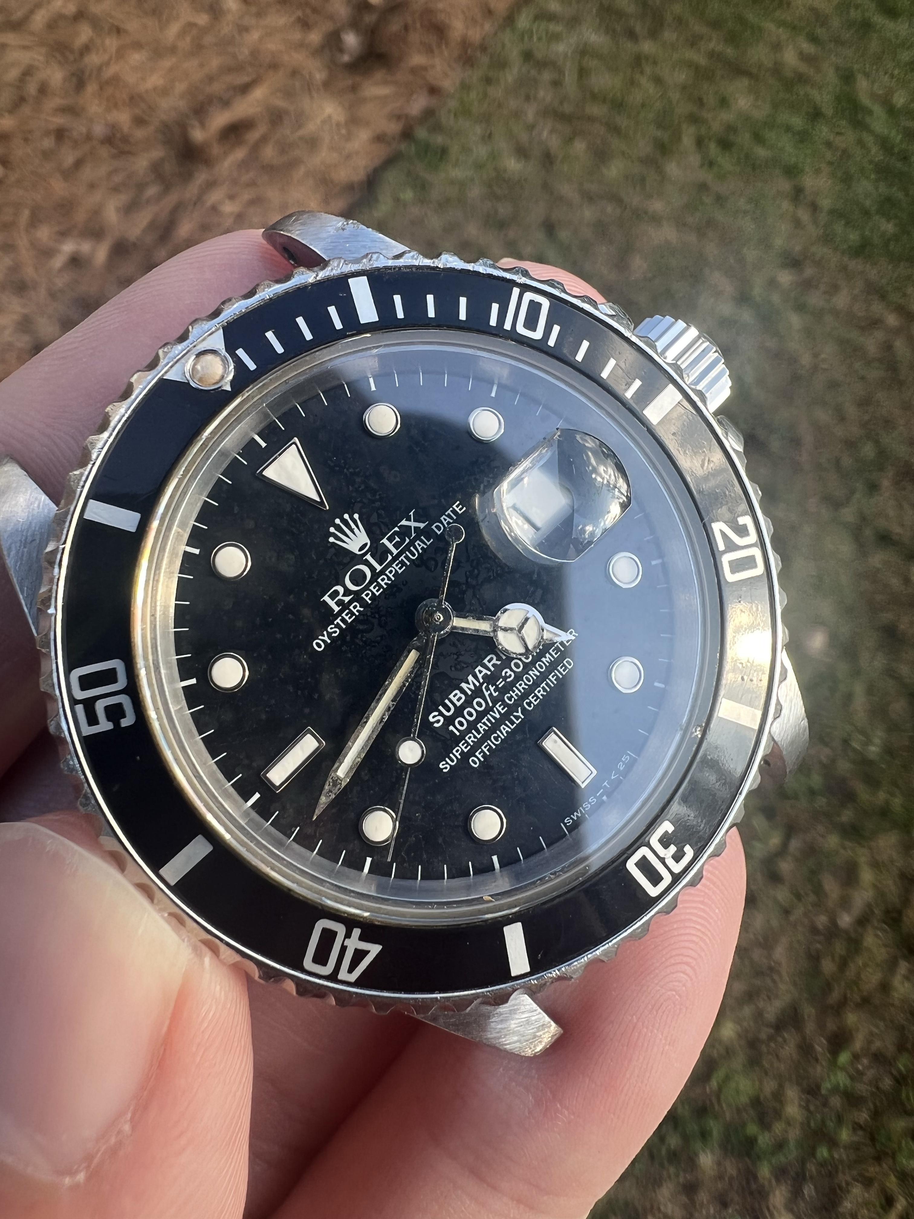 FS 1987 Rolex Submariner ref. 168000 WatchCharts