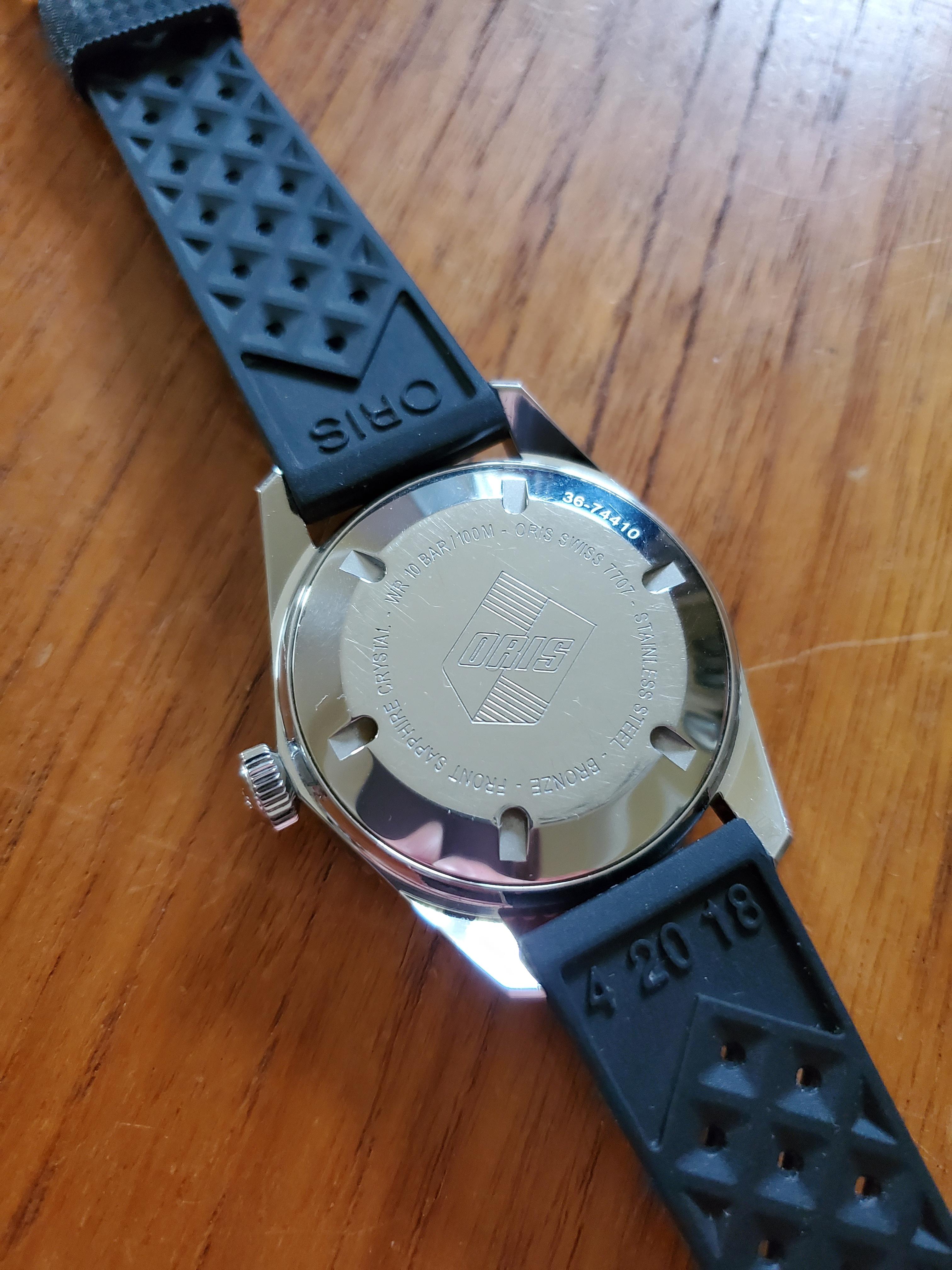 WTS Oris Diver 65 Bronze 2021 w box papers Stowa mesh bracelet