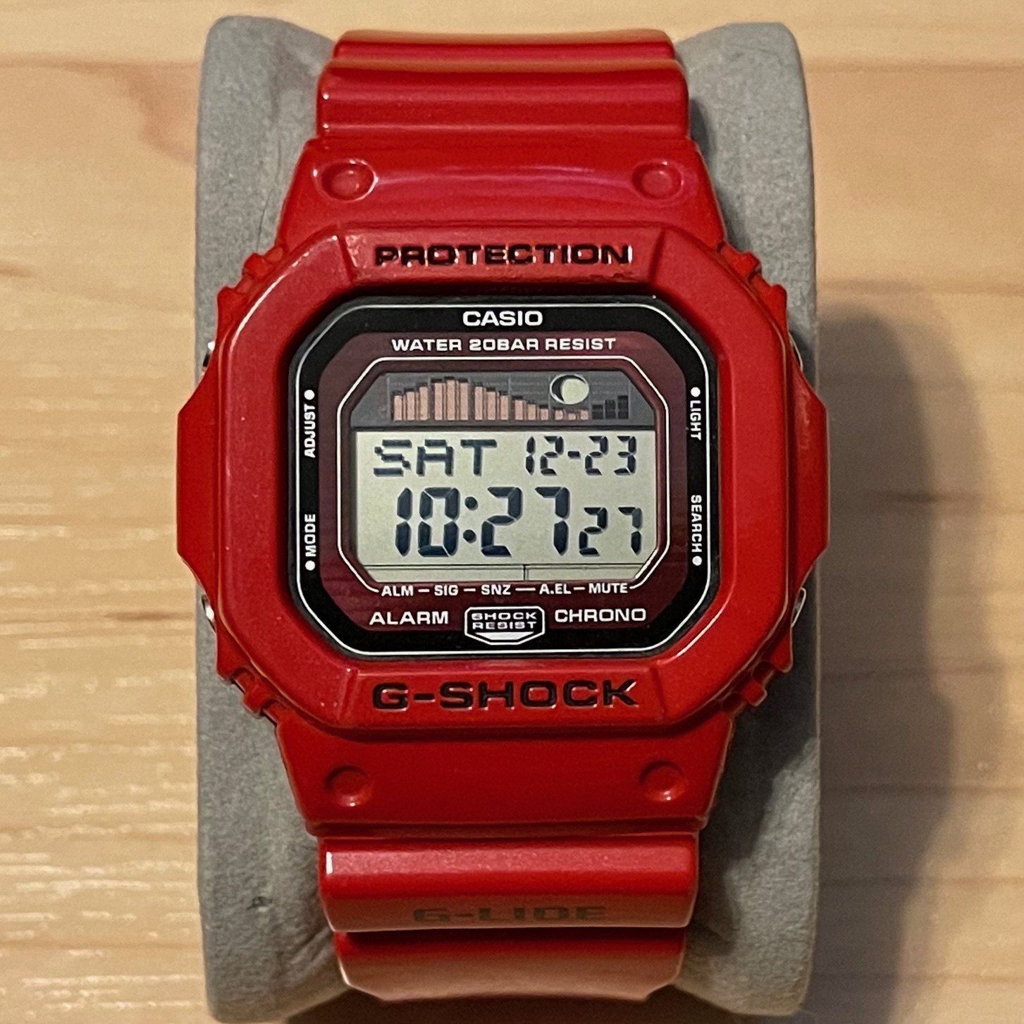 G shock glx 5600 red best sale