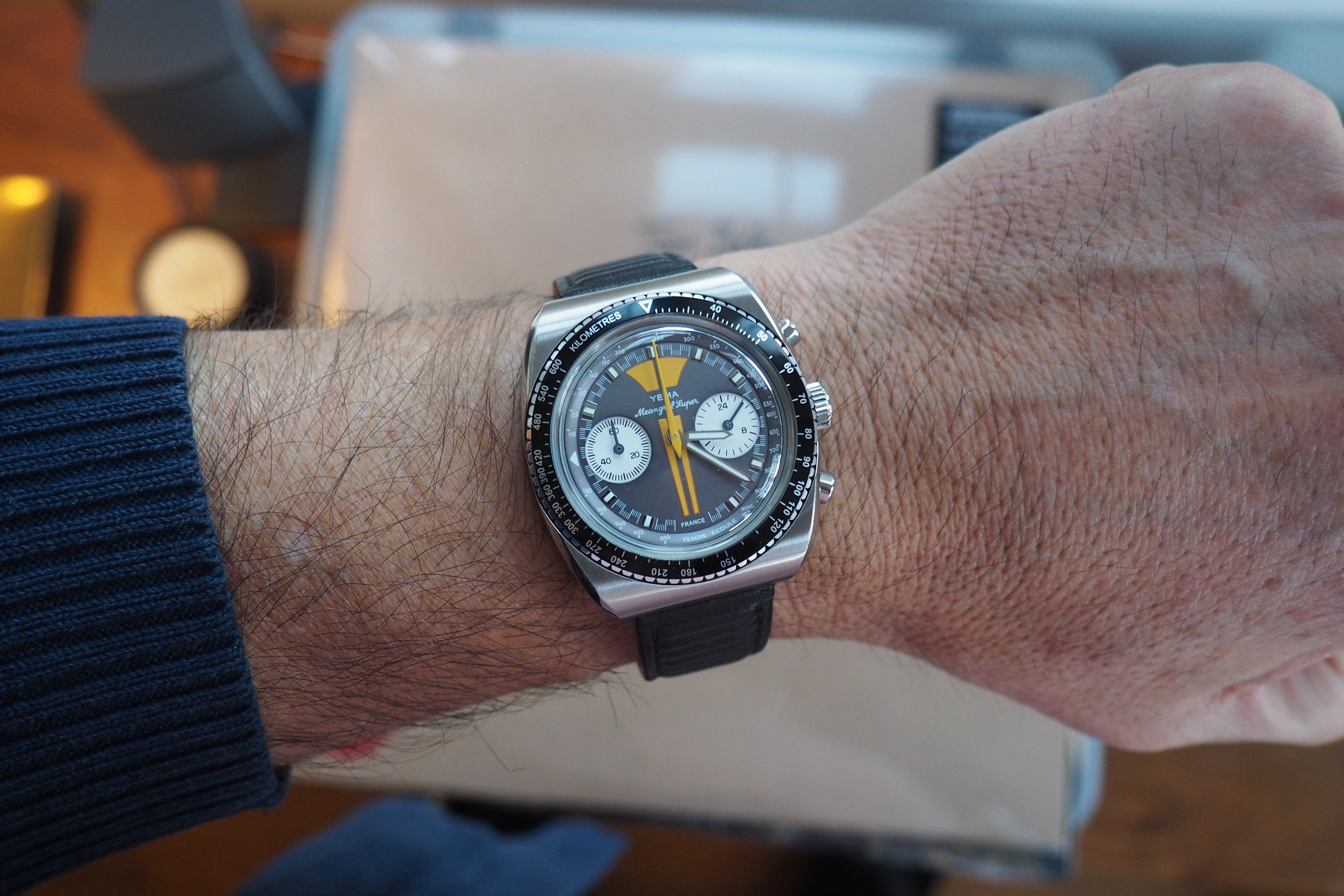 For sale. Yema Meangraf Super Y70 Chronograph. | WatchCharts Marketplace