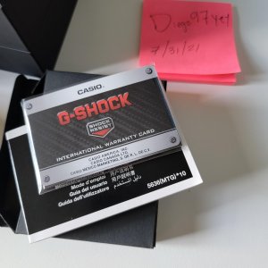 Wts Limited Edition Casio G Shock Mt G Mtgb00ph2a Blue Phoenix Watchcharts