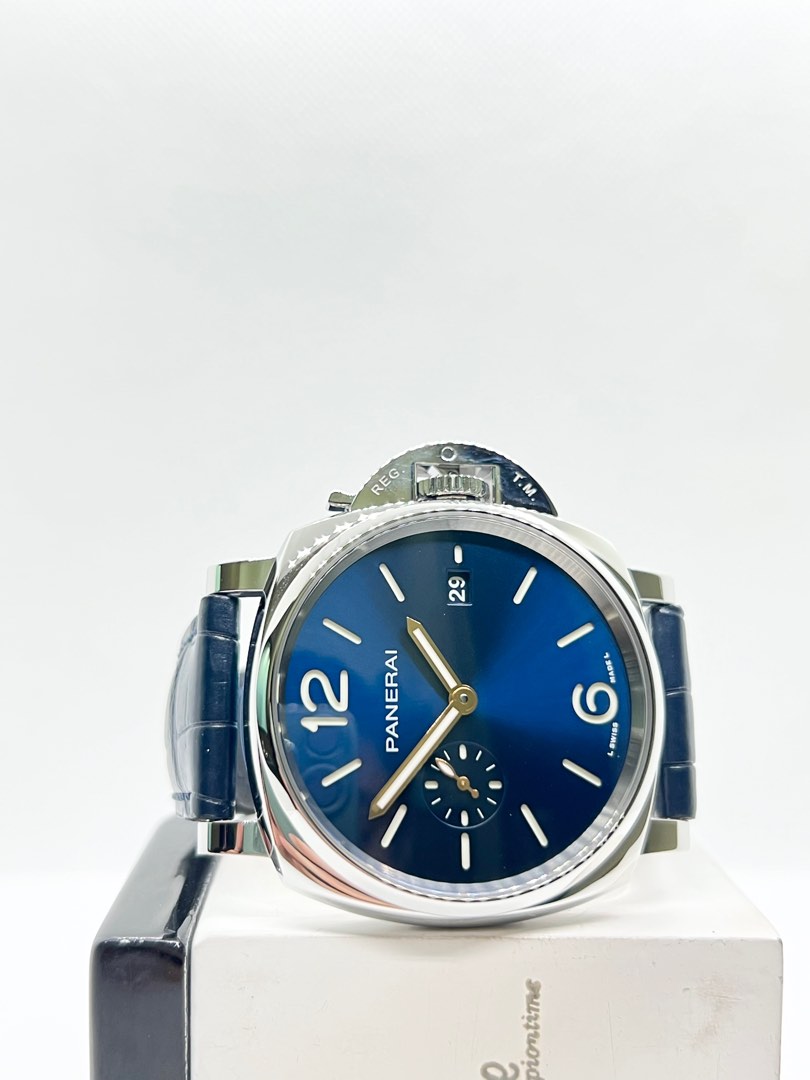 Brand New Panerai Luminor Due Pam 1274 Blue Dial Automatic Steel