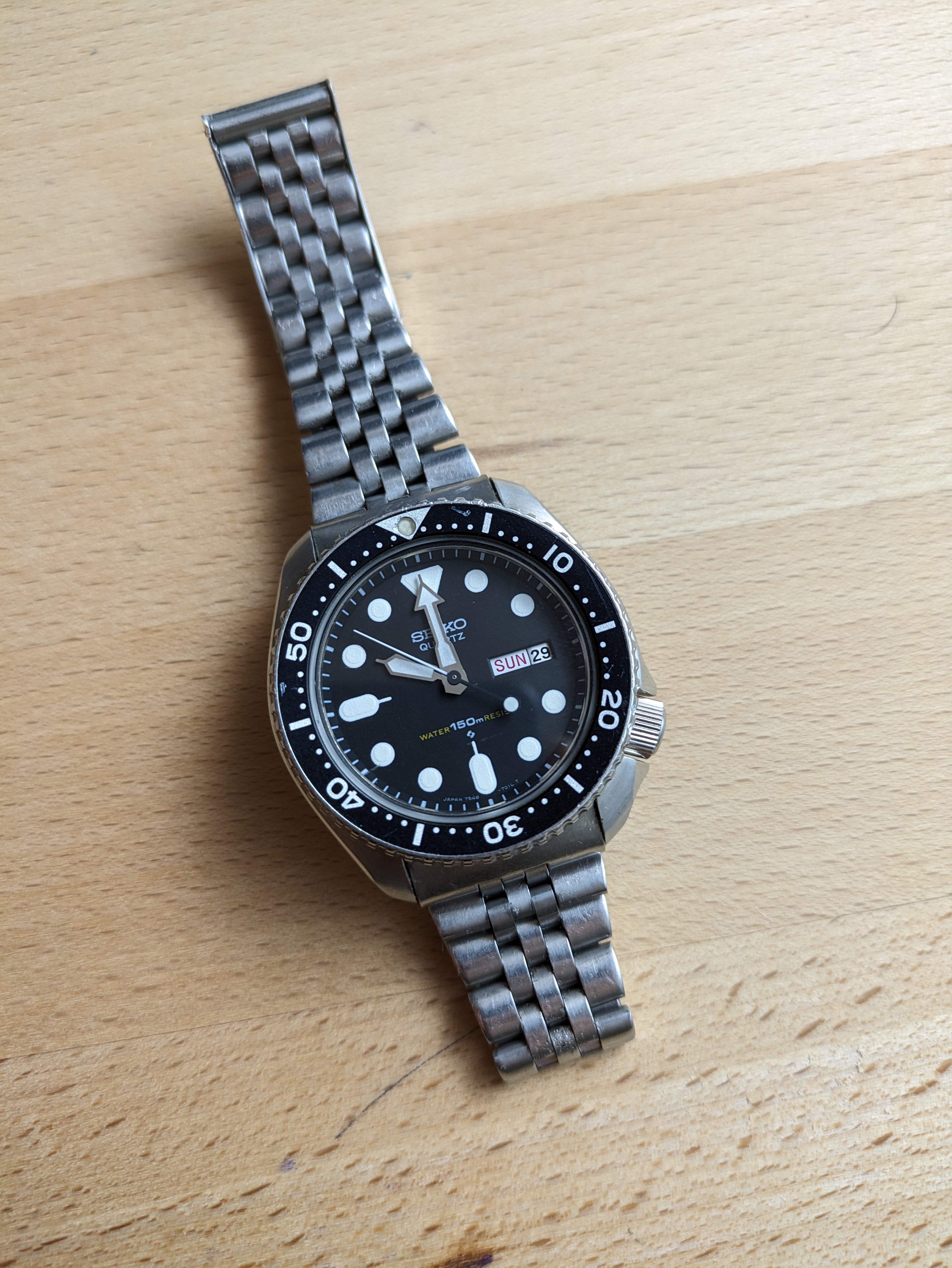 WTS] Seiko 7548-7000 JDM Quartz on an original z199 bracelet