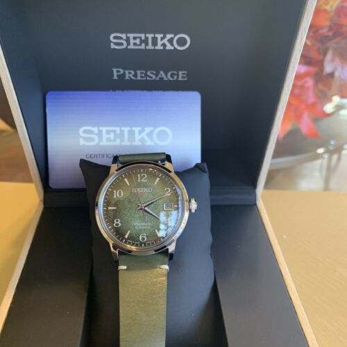 Seiko Presage Matcha SRPF41J1 SRPF41 SRPF41J Automatic Limited Edition Men  Watch | WatchCharts