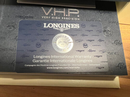 Longines Conquest VHP GMT 43mm L37284966 RRP 1120 Purchased September 2022 WatchCharts Marketplace