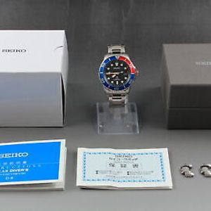 MINT w/Box] SEIKO Prospex V157-0DF0 SBDJ047 Scuba Solar 200m Pepsi