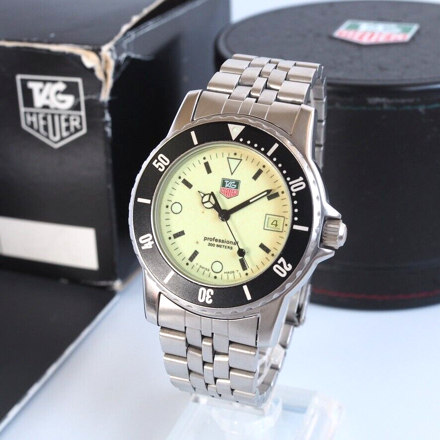 TAG Heuer 1500 Night Diver 929.113G Professional 200m Quartz White