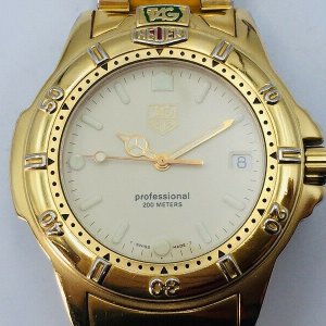 Tag Heuer Gold 18k 994.706K mens Professional Watch