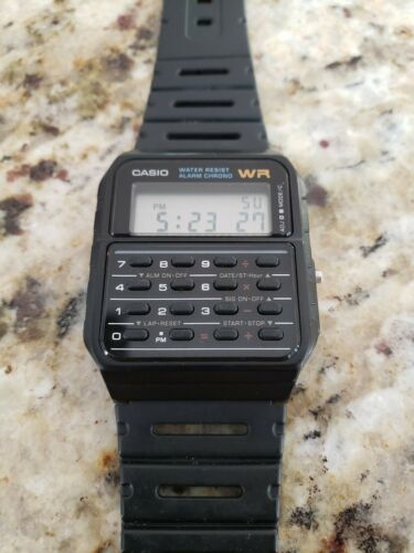 casio calculator watch battery