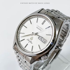 SEIKO セイコー 腕時計7546-8010 ヴィンテージ Seiko Quartz 7546-8010 Silverwave Silver Sunburst Dial