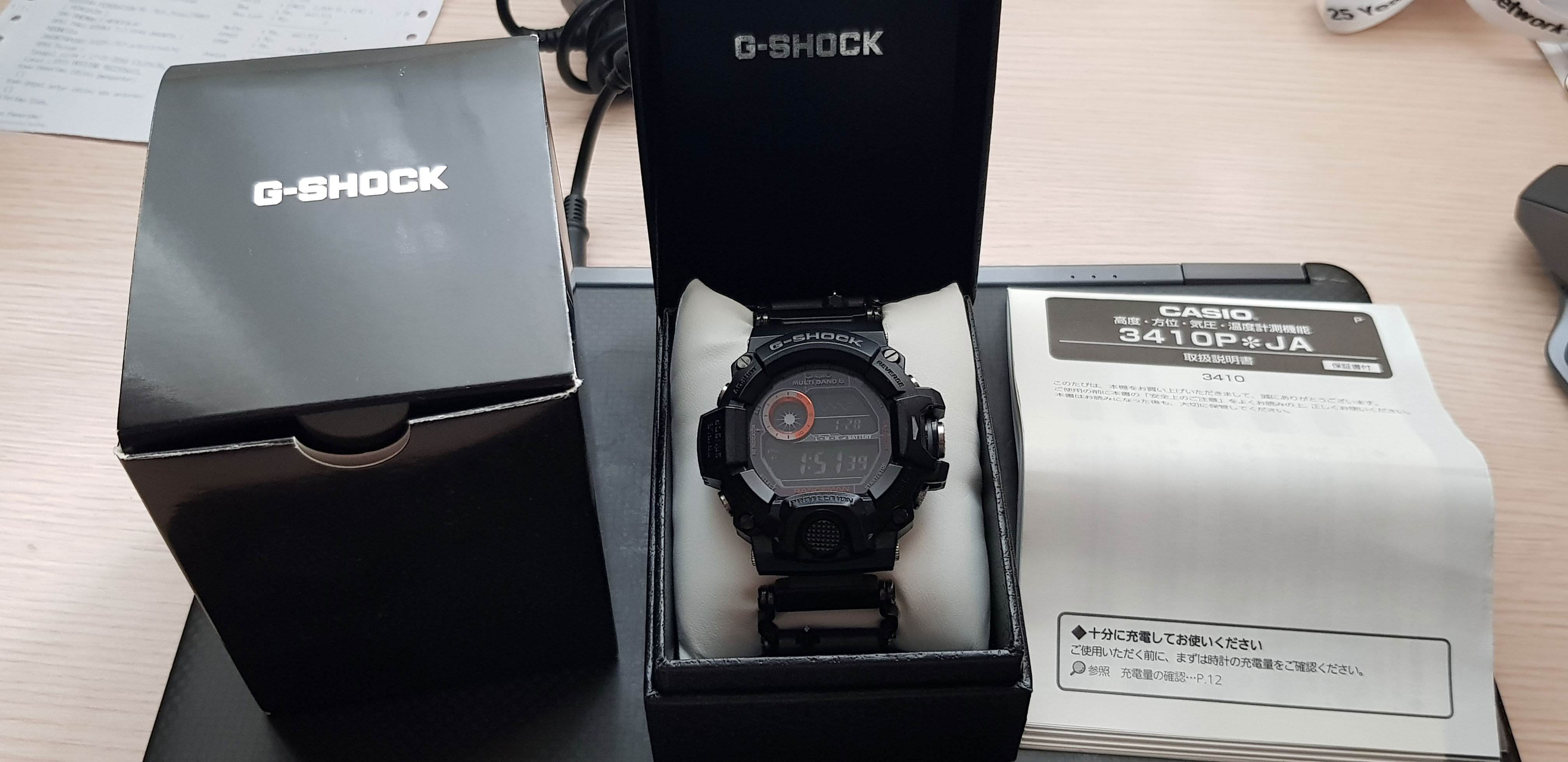 g shock black panther price