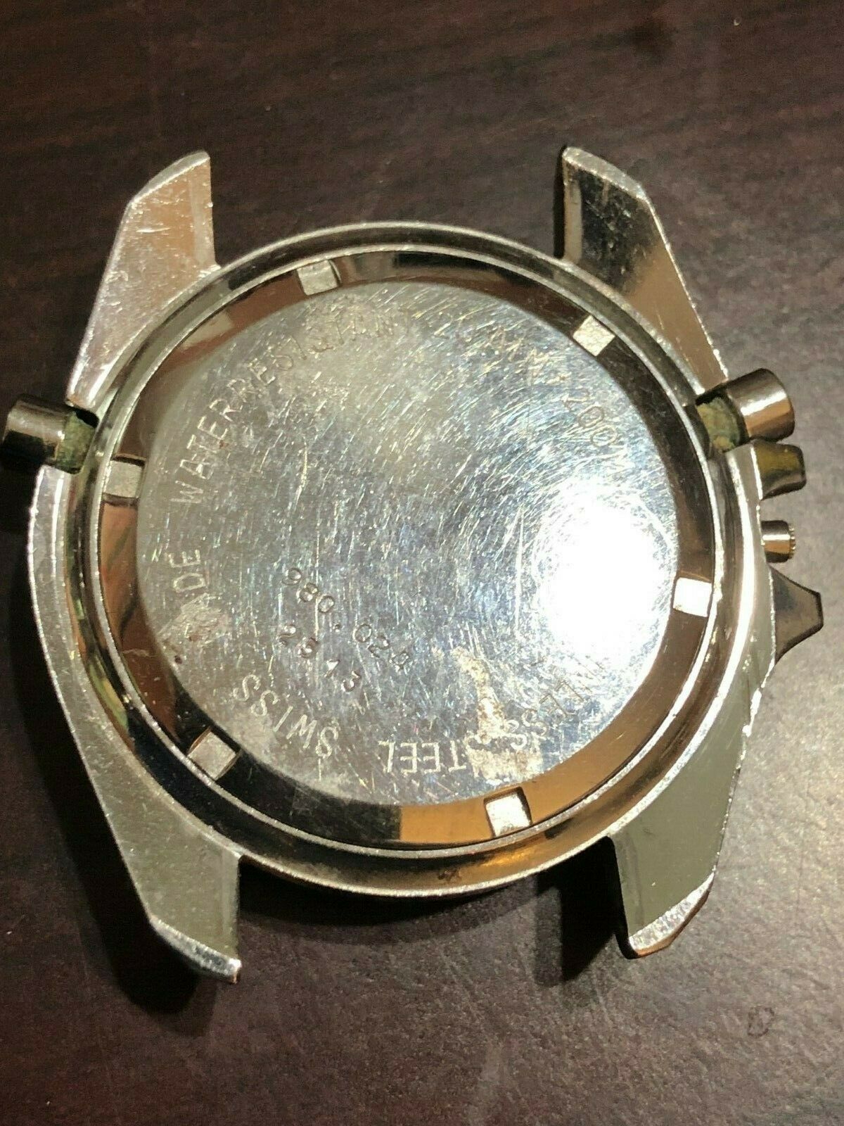 Heuer 980.024 Vintage Diver 1000 Parts Non Working Lot of 2