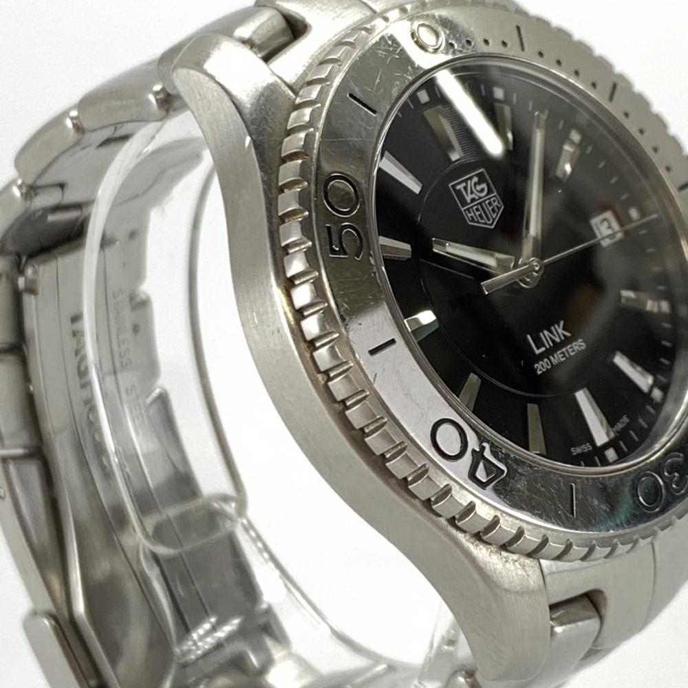 Tag Heuer LINK 200m WJ1110 Black Dial Stainless Steel Watch