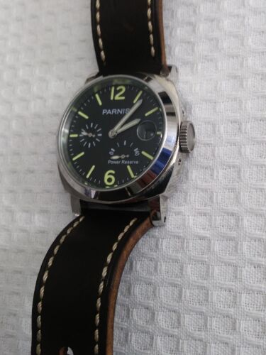 Parnis PO 717 860409 44mm Automatic Men s Watch WatchCharts Marketplace