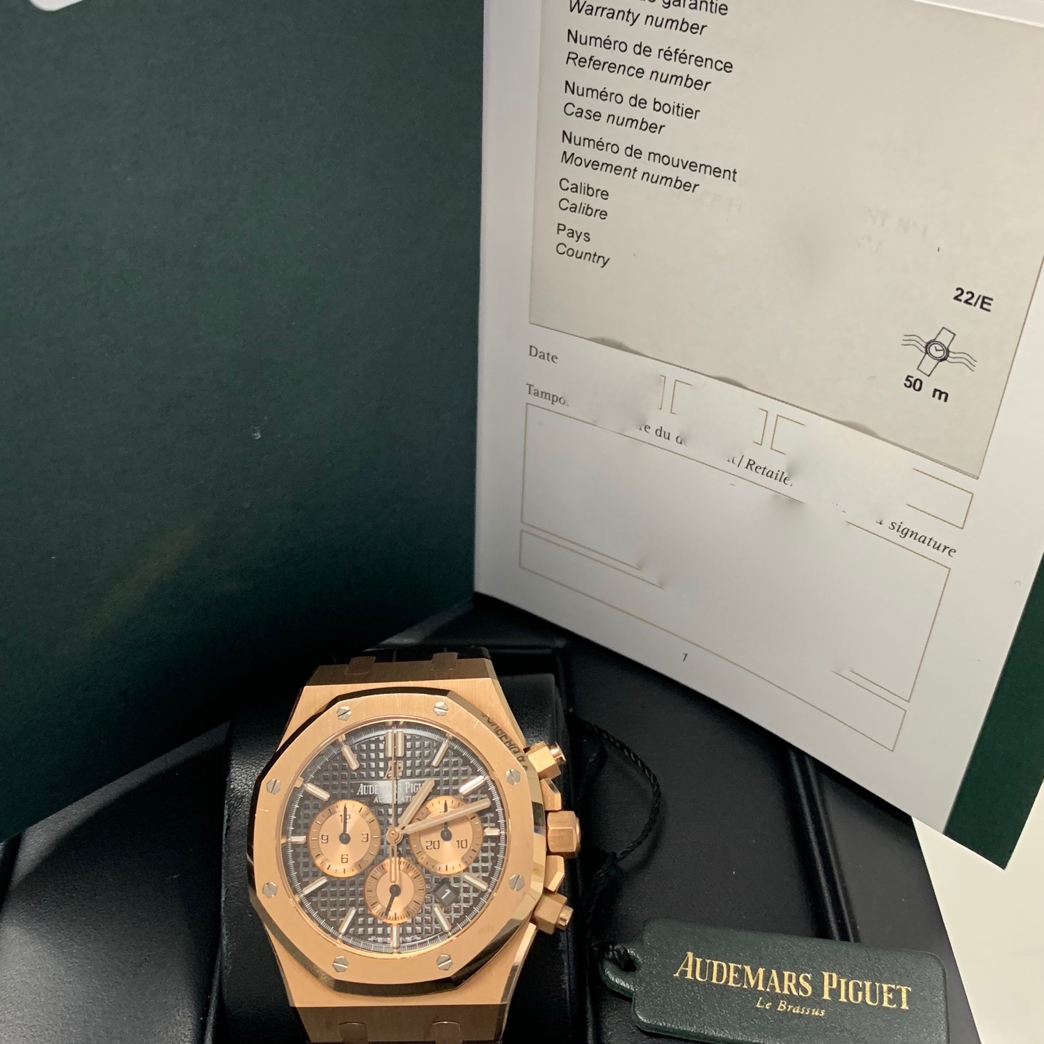 Audemars Piguet Royal Oak Chronograph 41 Pink Gold 26331OR