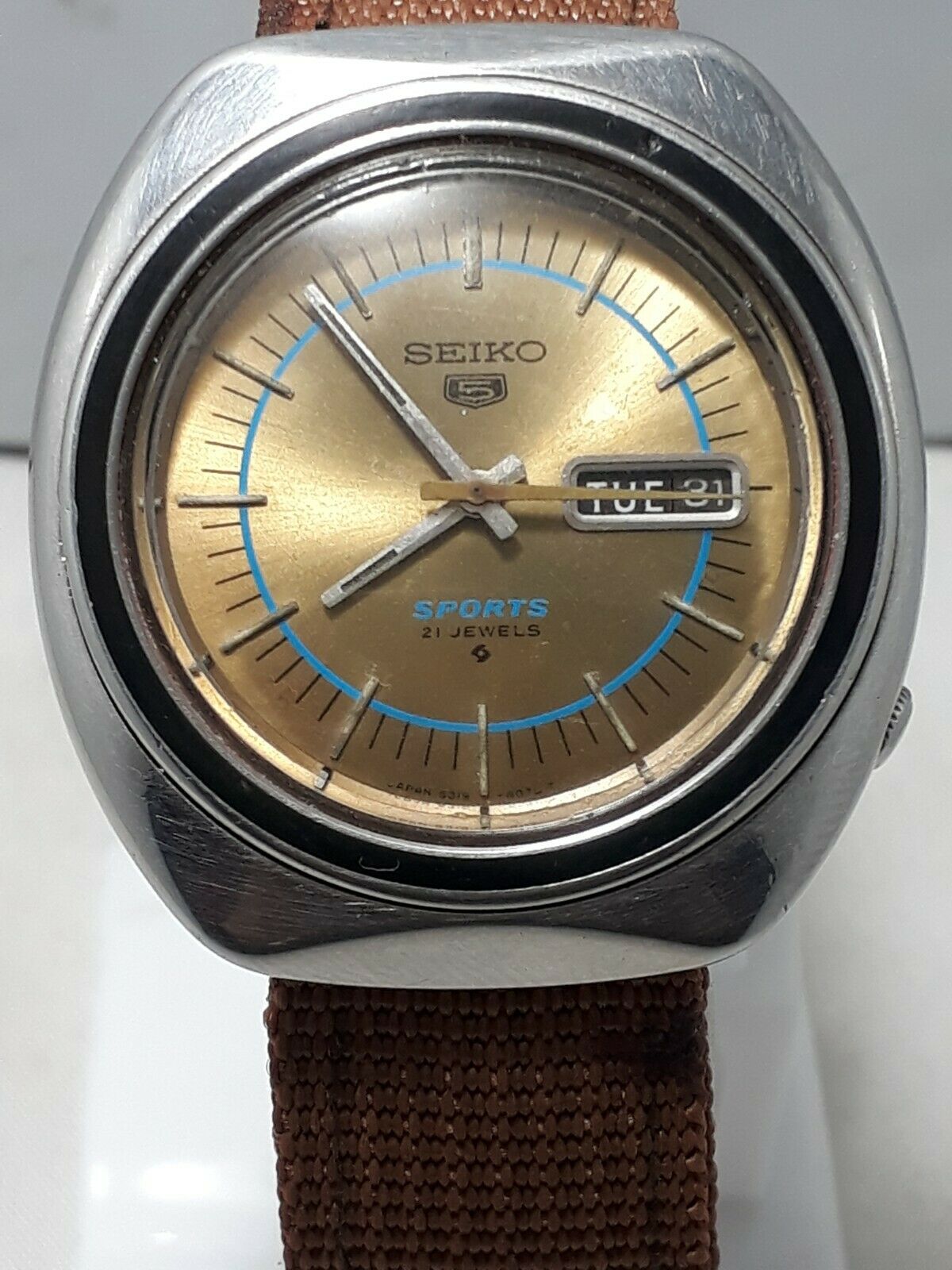 Vintage Seiko 6319-8070 Automatic 21Jewels Men's Wristwatch | WatchCharts