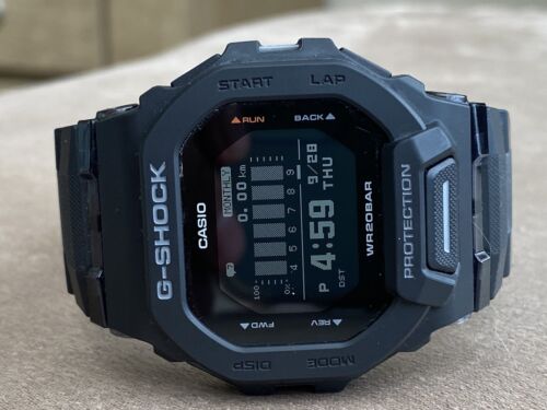 Casio G-Shock 3506 GBD-200 Square Case Black Digital Watch