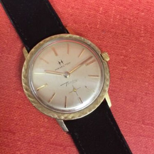 Vintage Hamilton Watch 1963 Thinline 4005 Swiss Grade 687 17j