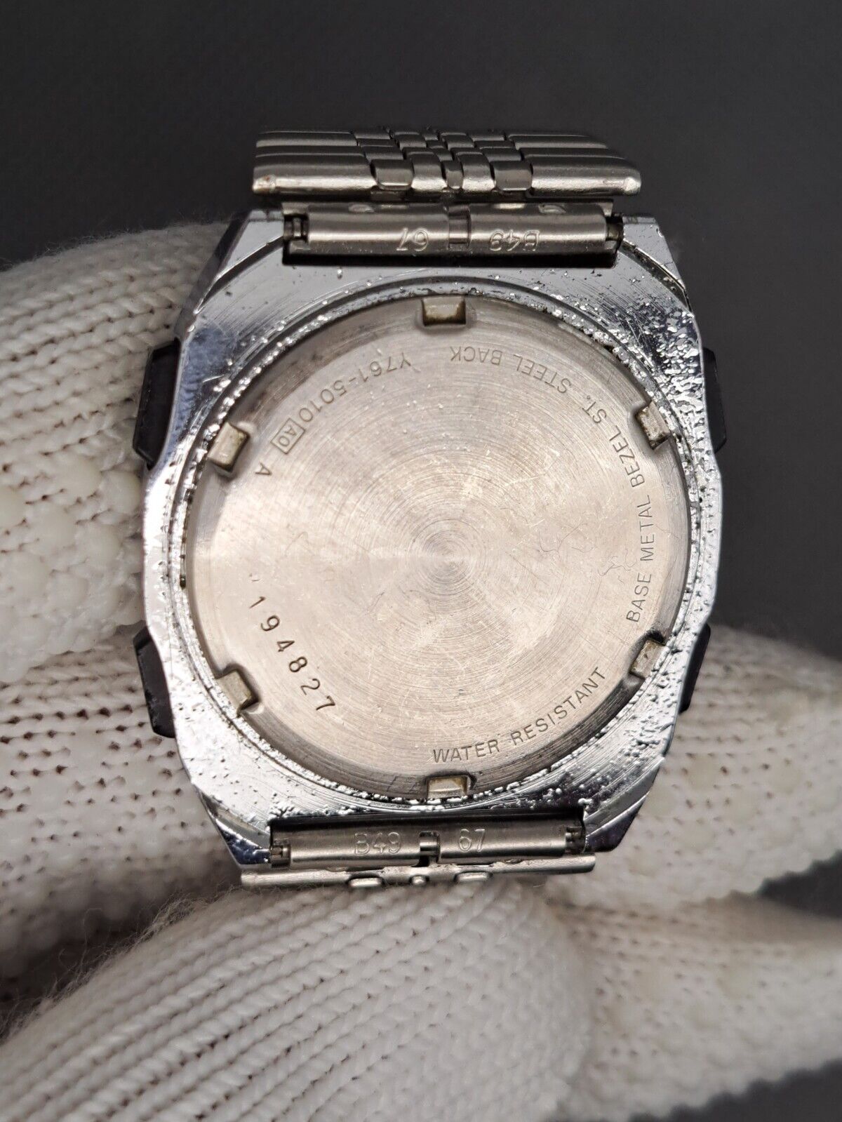 美品 SEIKO ALBA Y761-5010 ゲームウォッチ 電池新品 アルバ セイコー