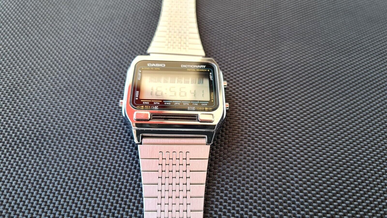 Rare Vintage Casio Dictionary Watch TE-2500 Module 178 very good condition  | WatchCharts Marketplace