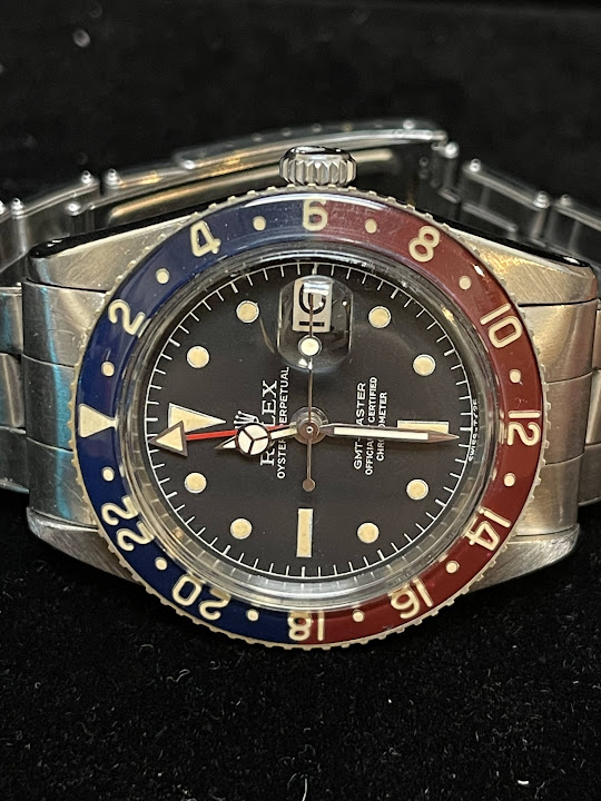 1957 Rolex GMT Master 6542 Matte Dial Vintage Pepsi Pussy Galore