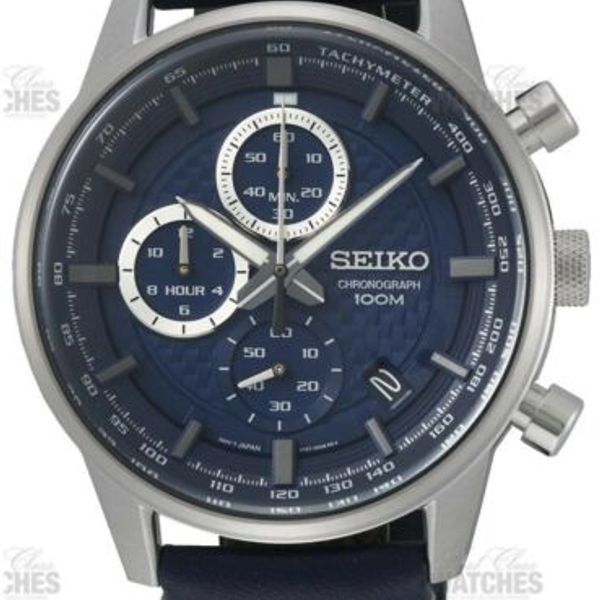 SEIKO 8T67 00G0 chronograph 100M hardlex crystal watch New With Tags |  WatchCharts