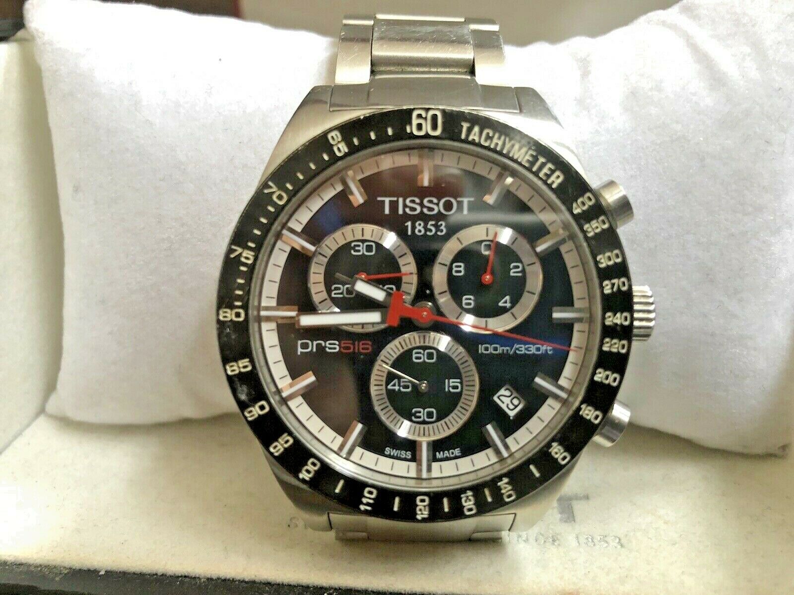 Tissot PRS 516 Chronograph (T0444172705100) Herren Armbanduhr aus  Edelstahl | WatchCharts