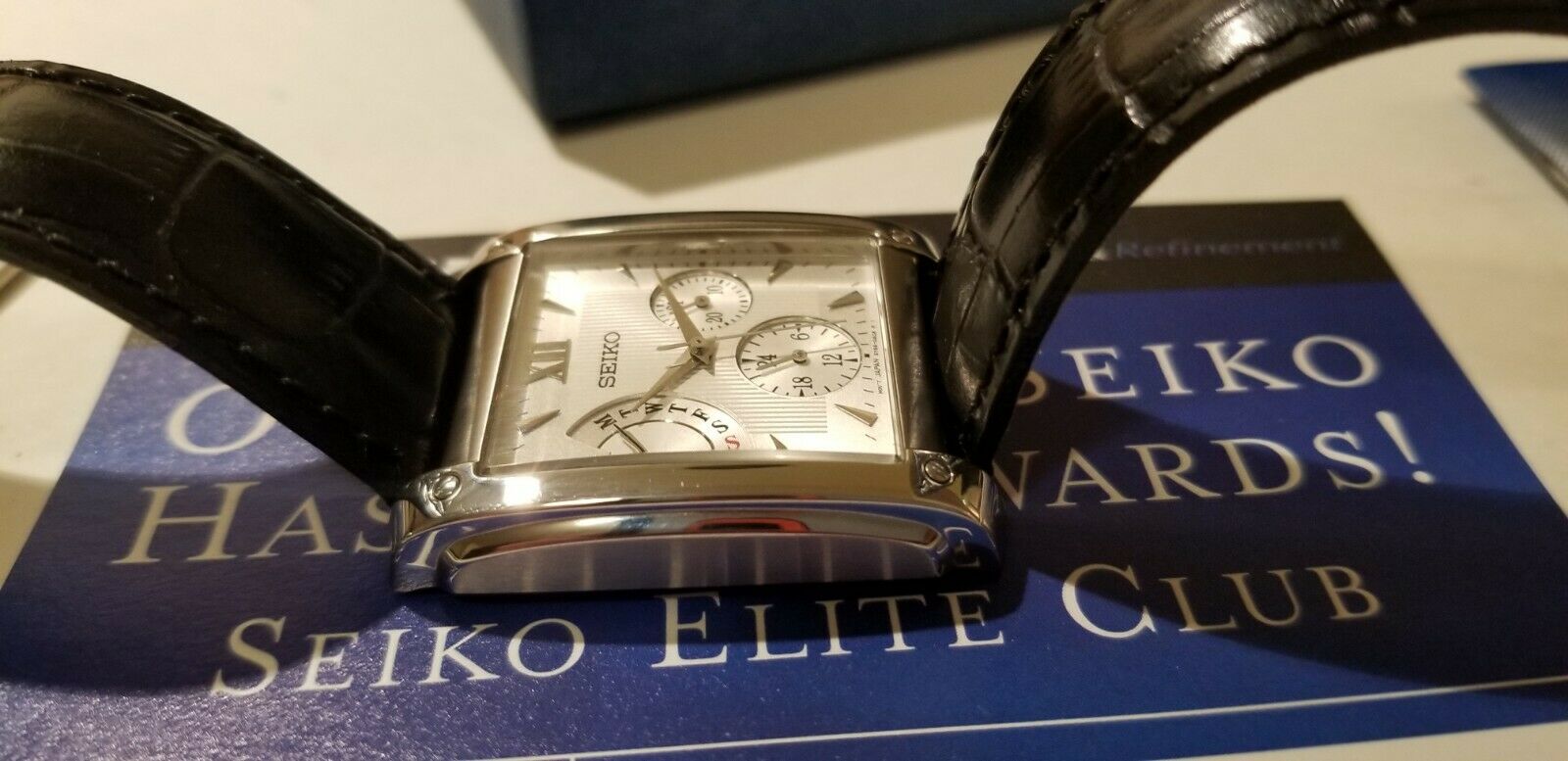 Seiko 5Y66 0AC0 R2 Water Resistant Quartz Japan Movement Men s