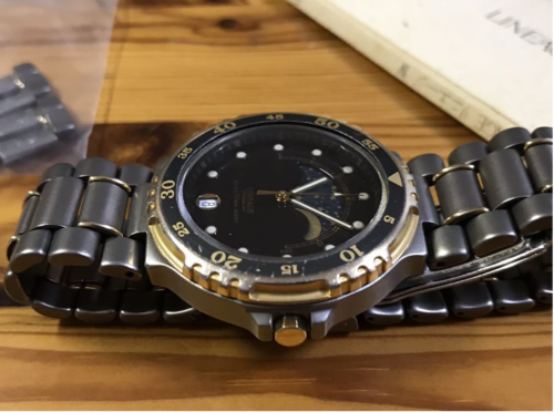 Casio Lineage Titanium LIN-330W Cosmo Graph Watch Shipped from