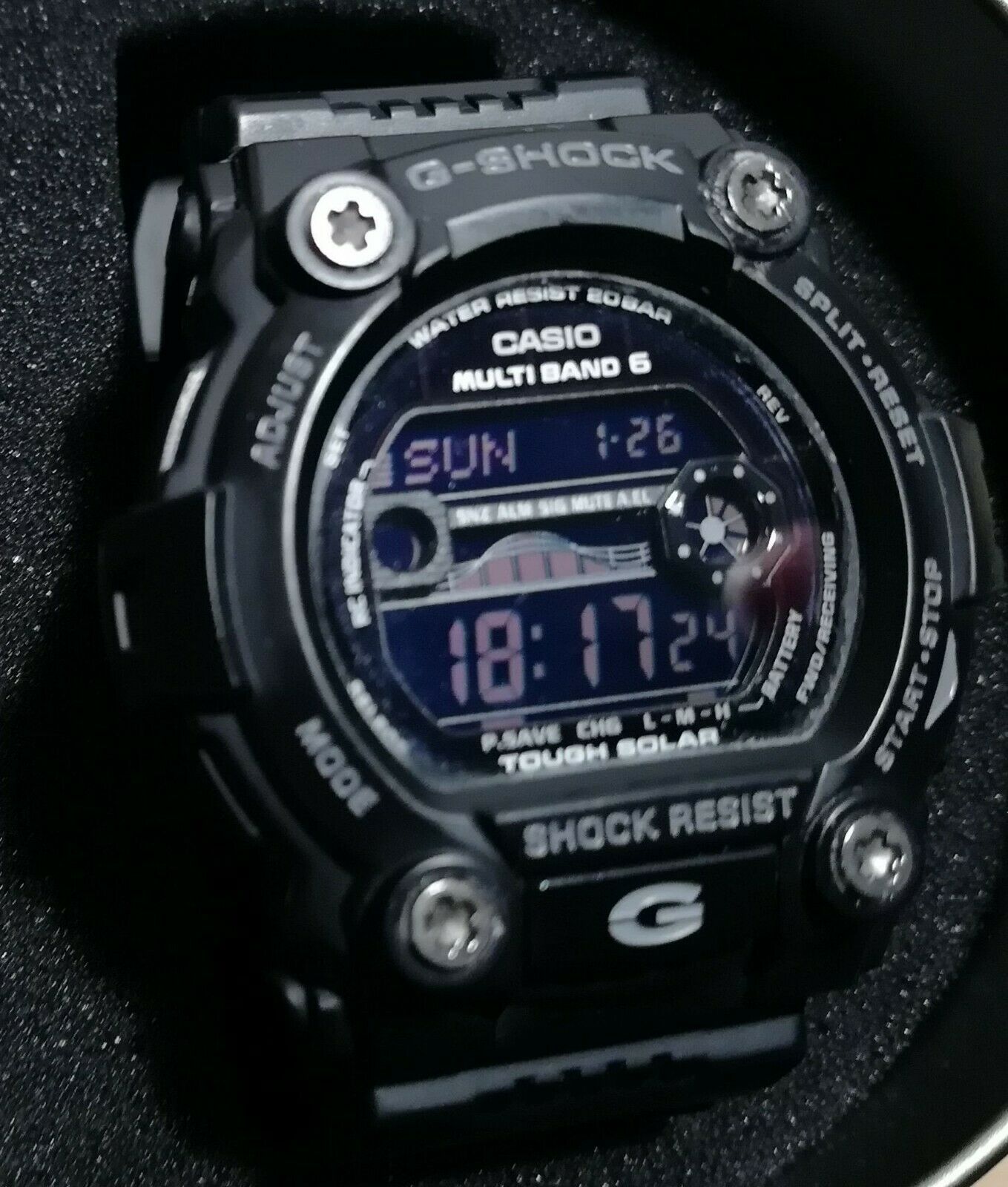 Casio Uhr G Shock Gw 7900b 1er Funk Solar Wasserdicht Bis 20 Bar Digitaluhr Watchcharts