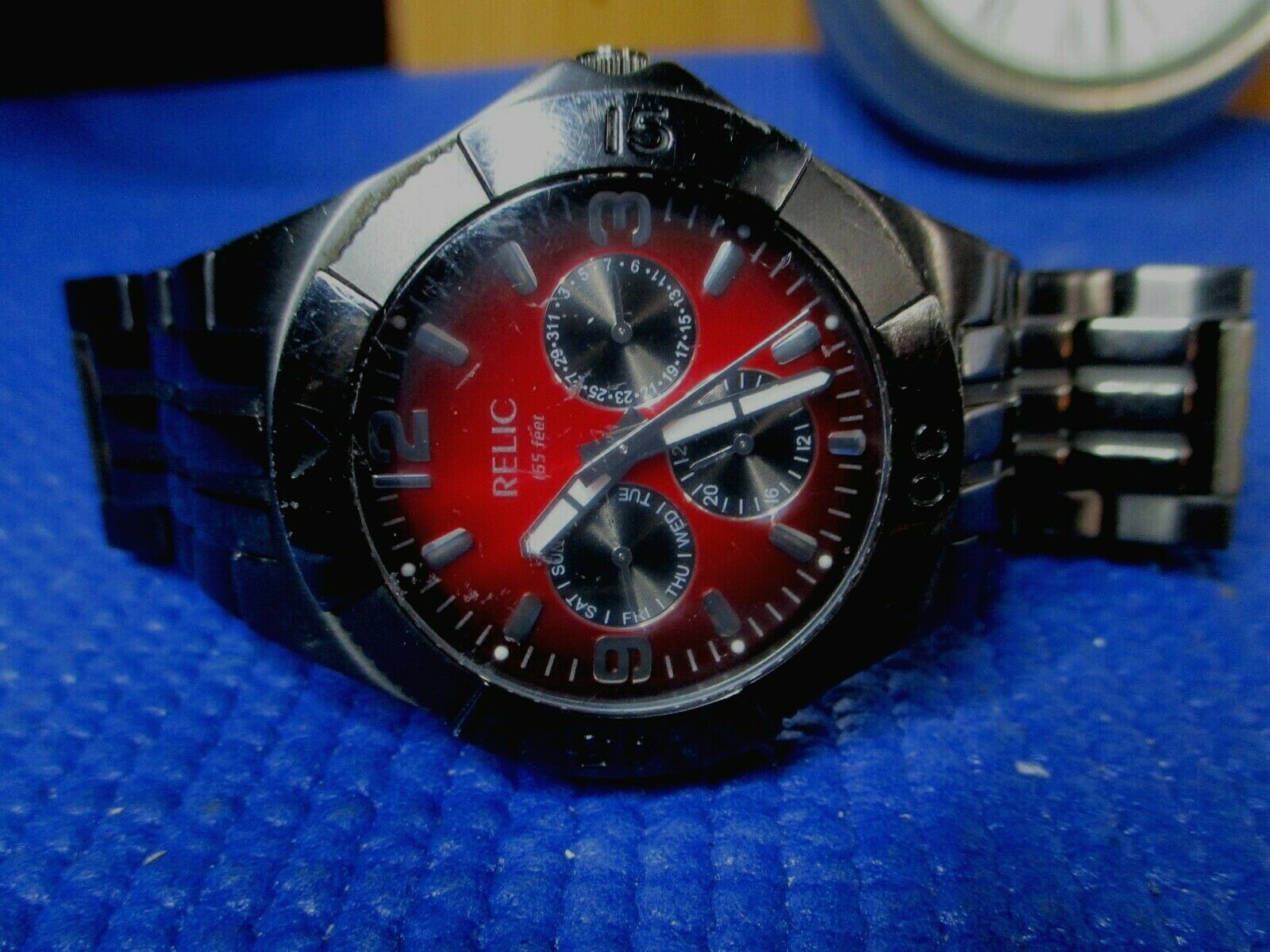 Relic wet clearance watch zr 15358