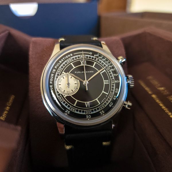 [795 USD] Furlan Marri "Nero Sabbia" Ref. 1072A Complete Set WatchCharts