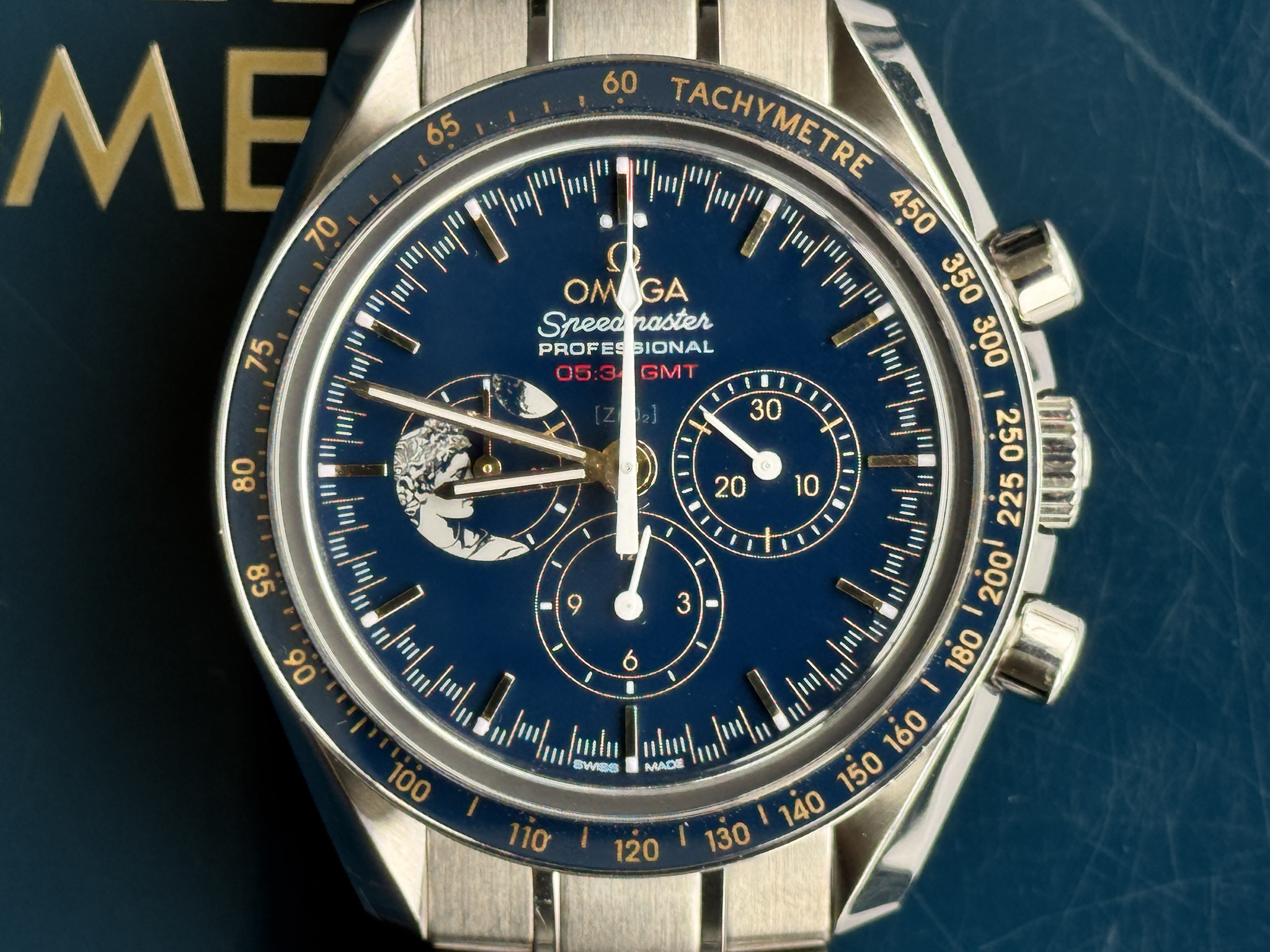 WTS Omega Speedmaster Apollo 17 45th Anniversary 2 yr warranty Ref 311.30.42.30.03.001 WatchCharts CA