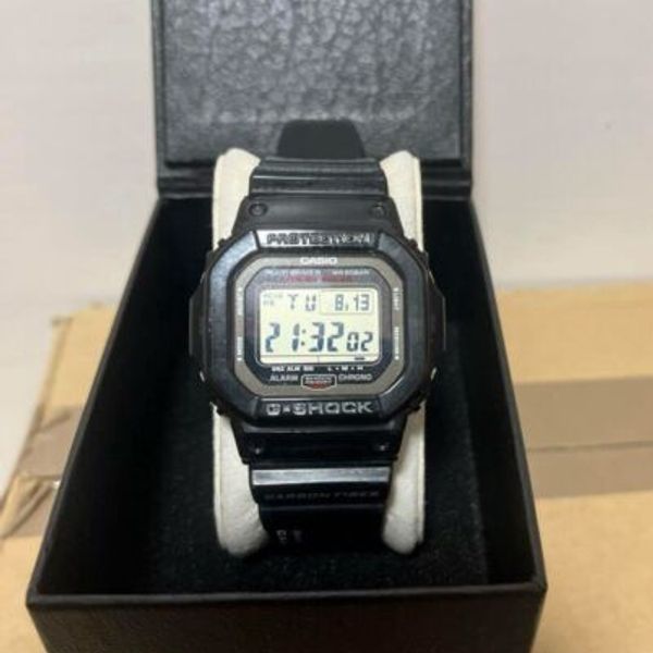 Casio G-Shock GW-S5600U-1JF Solar Radio Watch - Carbon Fiber Band, 200M Water Resistant