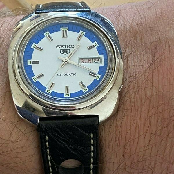 Watch Rally Brand Men's Seiko Vintage Watch Rally Strap English & Arabic | WatchCharts