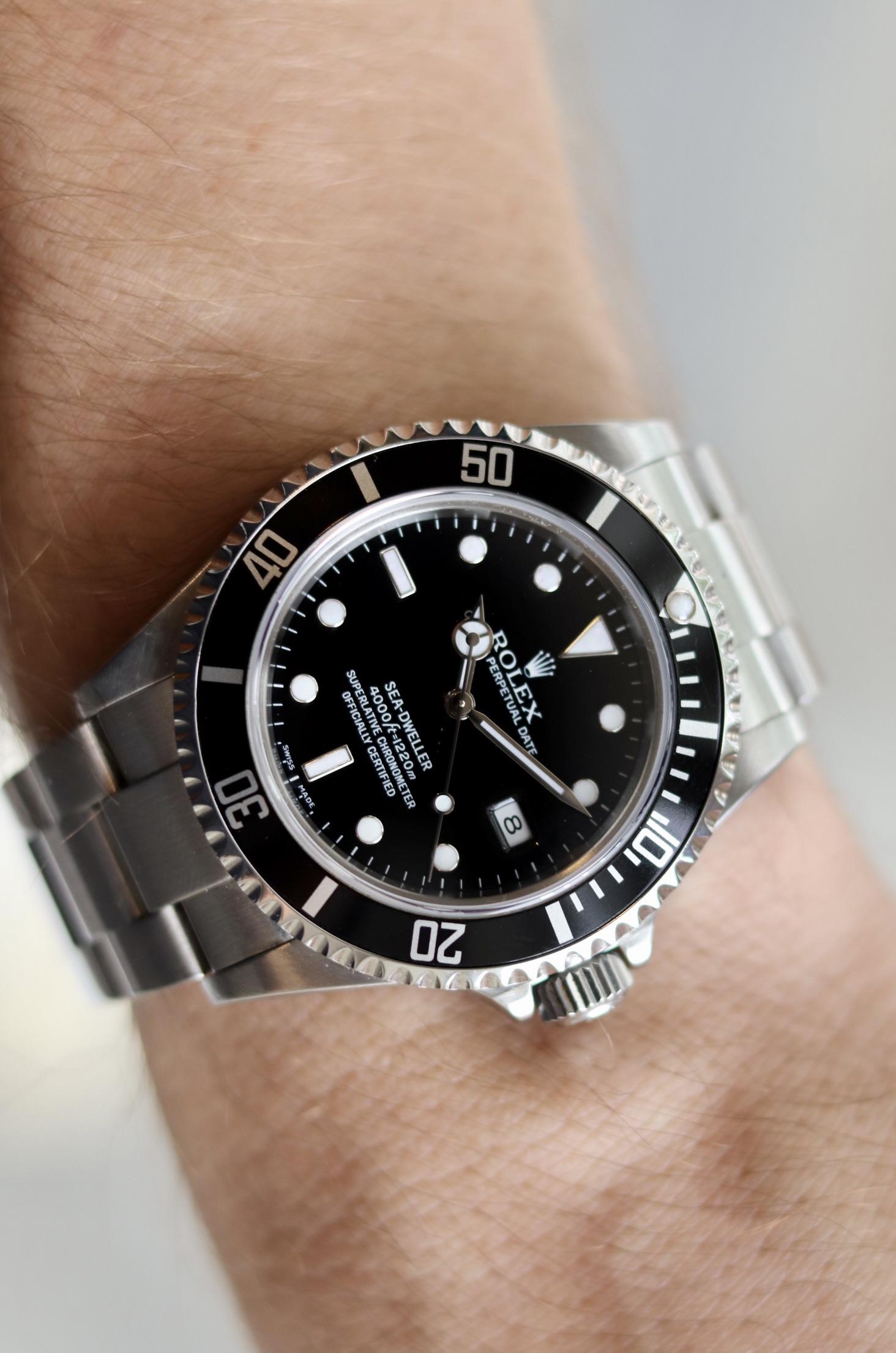 Rolex sea hot sale dweller 2005