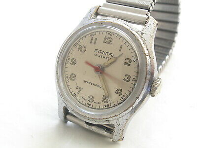 Rectangular Sindaco Swiss Made Watch for Parts & Repair