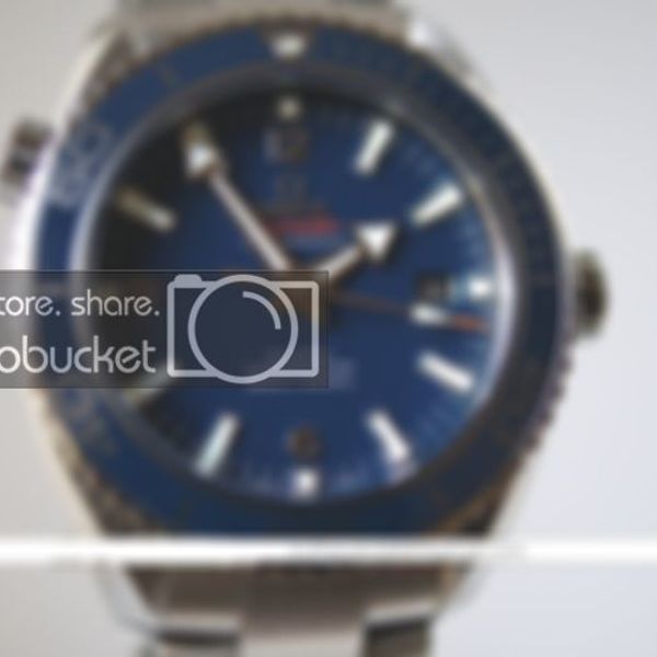 FSOT: Omega Liquid metal 45MM Blue | WatchCharts Marketplace