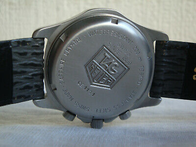 A1 Vintage TAG Heuer CE1111 Quartz 2000 Series Chronograph ETA