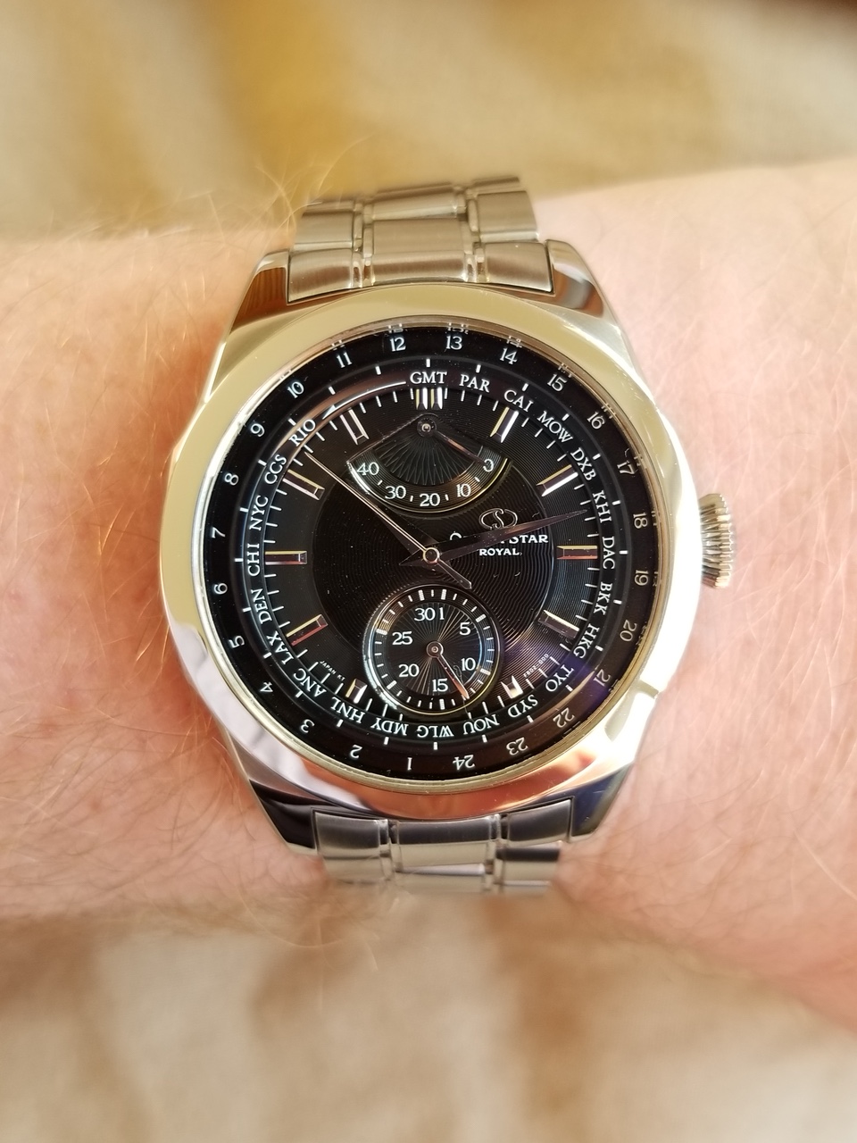 Orient Star Royal GMTモデルWZ0041FB