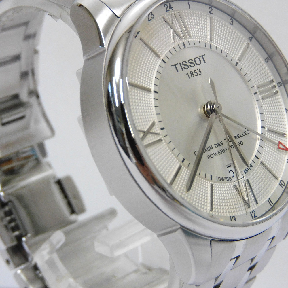 Tissot Watch Shamin de Turrell GMT T099.429.11.038.00 Silver Pawn