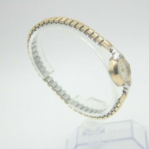 Vintage Caravelle Bulova 10K RGP Gold Ladies Hand Wind Wrist  display picture 1