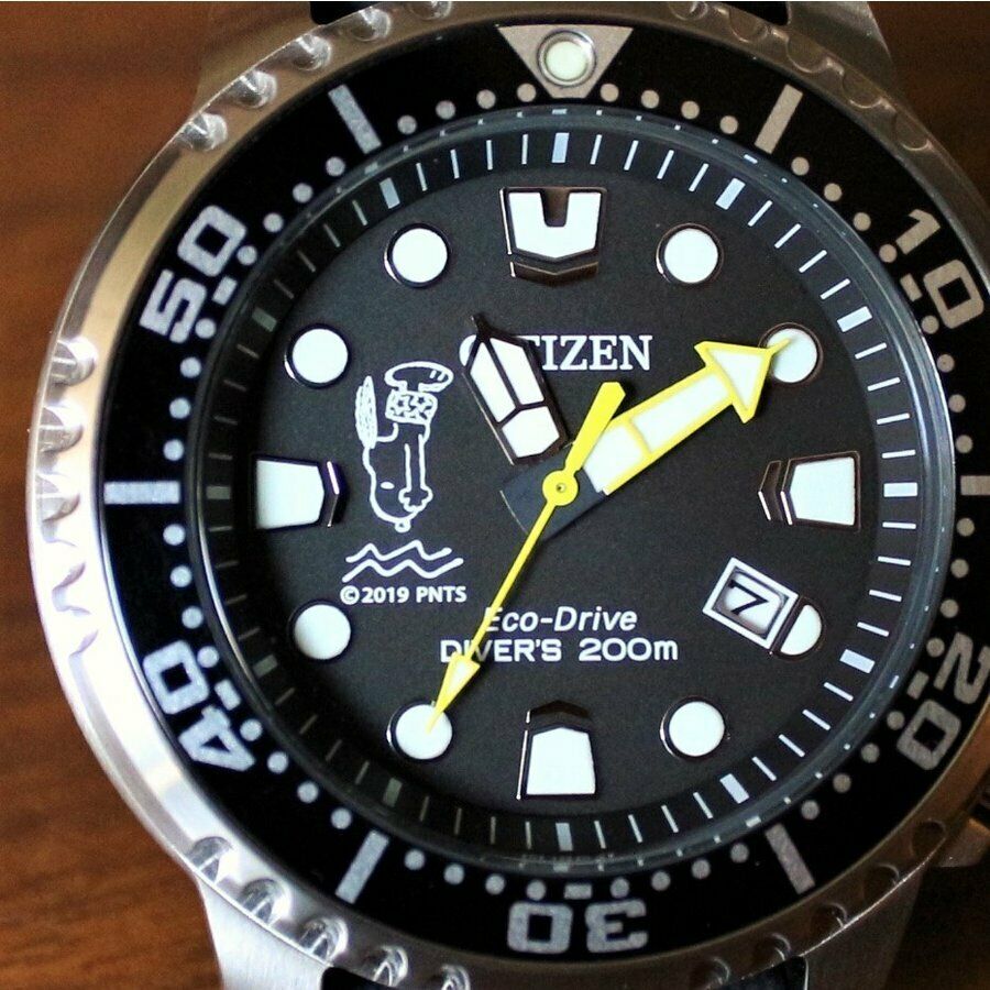 シチズン　プロマスター　SNOOPY シリアルナンバー Snoopy PEANUTS Citizen Promaster Limited 500 Cal.E168