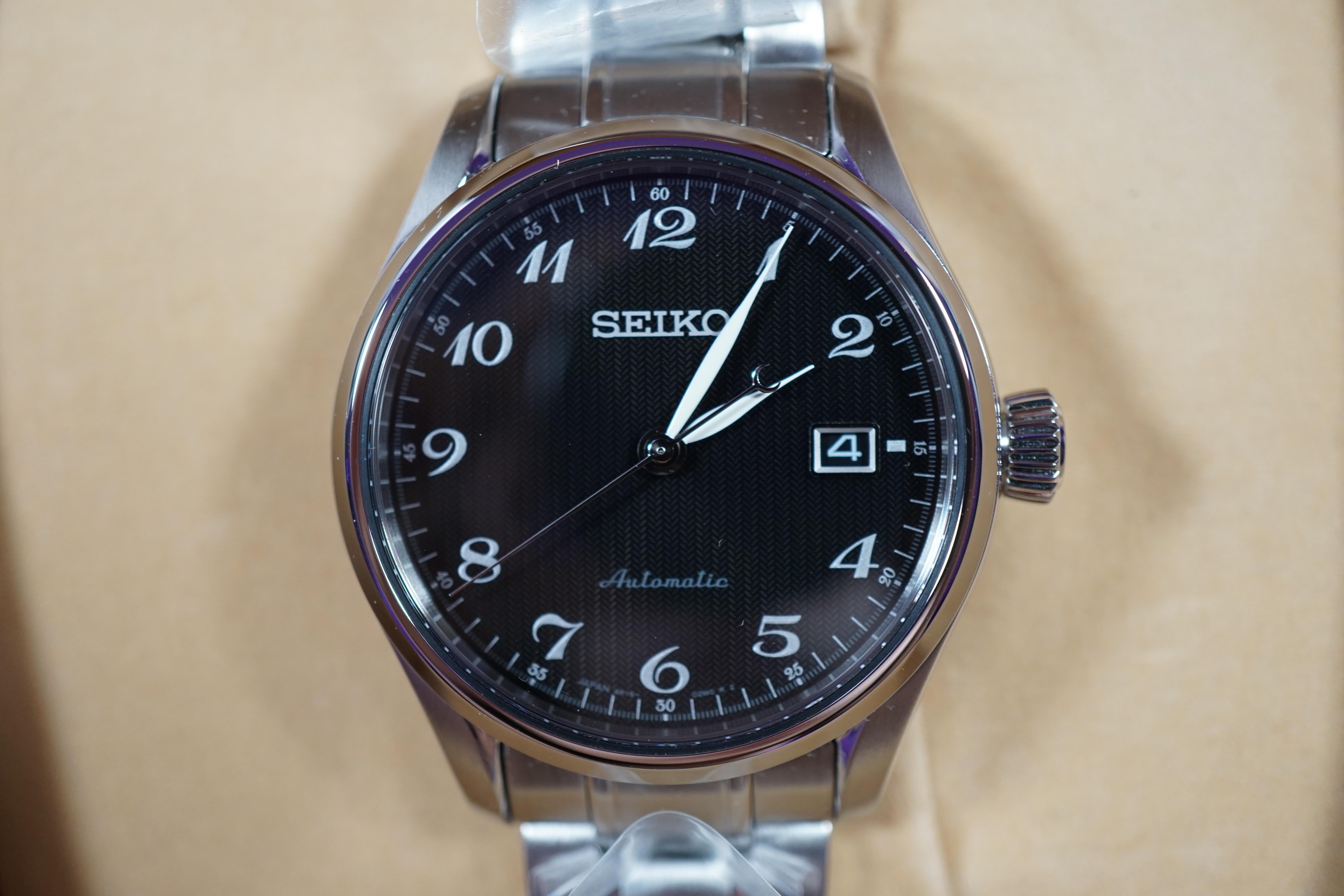 WTS] New Seiko Presage SARX039 6R15 JDM Black Ripple Dial ...